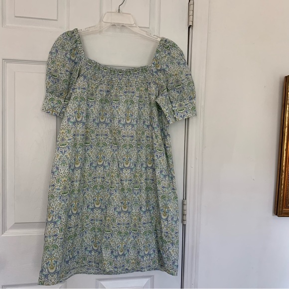 NEW J Crew Dress Womens Small LIBERTY London ART FABRICS Afternoon Paisley smock - Picture 10 of 13
